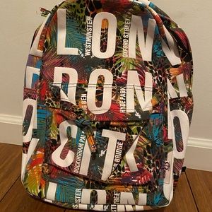 London backpack. Multi color